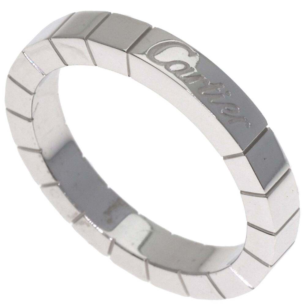 CARTIER 18k Silver Lanier Ring #51
